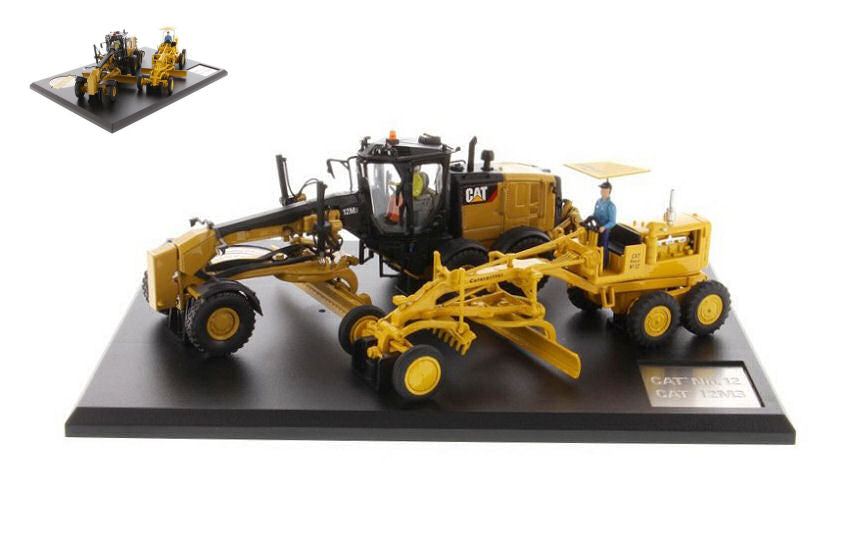 MODELLINO Diecast Master CAT 12 & 12M3 MOTORGRADER 1:50 MODEL SCALE DM85560 250506