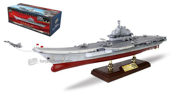 MODELLINO Forces of Valor CHINESE AIRCRAFT CARRIER LIAONING 1:700 MODEL SCALE FOR861010B 250506