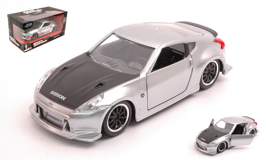 MODELLINO Jada Toys NISSAN 370Z FAST & FURIOUS SILVER 1:32 MODEL SCALE JADA31852 250506