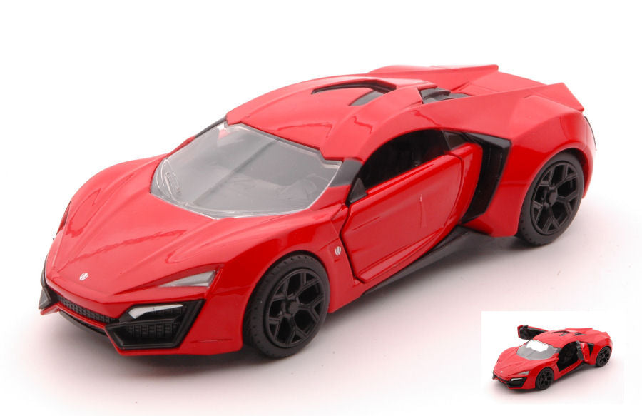 MODELLINO Jada Toys LYKAN HYPERSPORT 2014 FAST & FURIOUS 7 1:32 MODEL SCALE JADA97386 250506