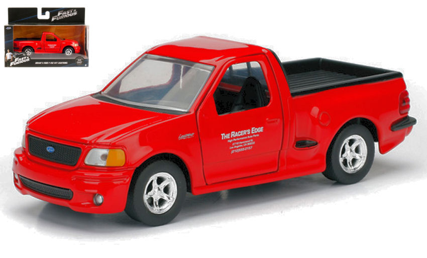 MODELLINO Jada Toys BRIAN'S FORD F-150 SVT LIGHTNING FAST & FURIOUS RED 1:32 MODEL SCALE JADA98320 250506