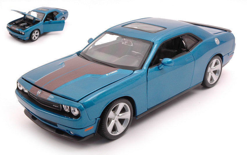 DODGE CHALLENGER SRT8 2008 BLUE 1:24 Scala 1:24 Maisto