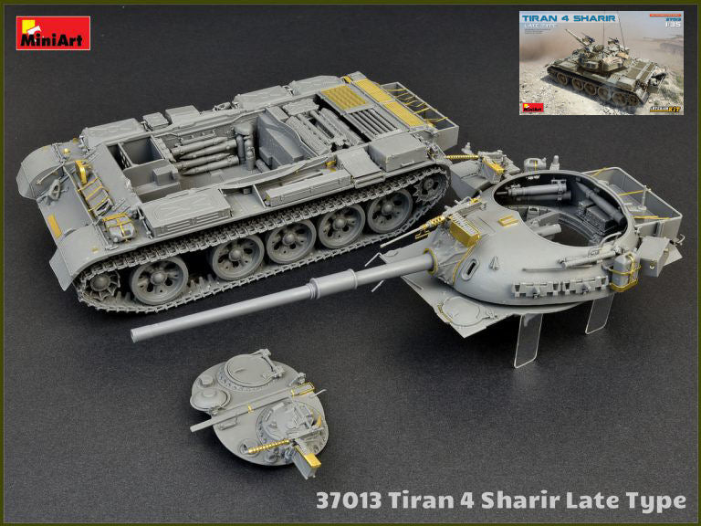 MODELLINO Miniart TIRAN 4 EARLY TYPE INTERIOR KIT 1:35 MODEL SCALE MIN37013 250506