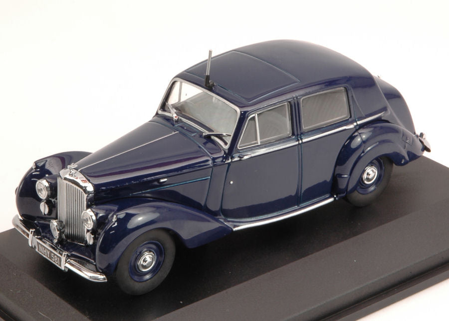 MODELLINO IN SCALA COMPATIBILE CON BENTLEY MK VI 1948 IVO PETERS NIGHT BLUE 1:43 OXFORD OXFBN6001