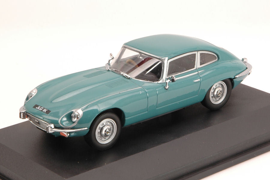 MODELLINO IN SCALA COMPATIBILE CON JAGUAR E TYPE V12 1971 LIGHT CERULEAN 1:43 OXFORD OXFJAGV12001