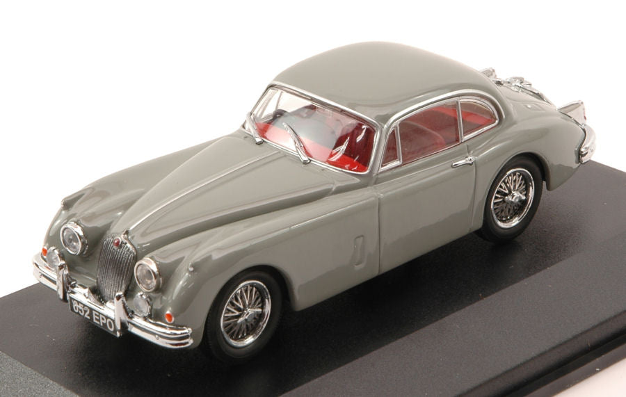 MODELLINO IN SCALA COMPATIBILE CON JAGUAR XK150 COUPE 1957 MOUSE GREY 1:43 OXFORD OXFJAGXK150007