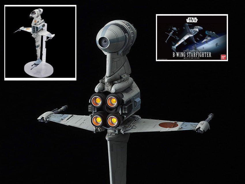 KIT DA MONTARE COMPATIBILE CON B-WING FIGHTER KIT 1:72 REVELL RV01208