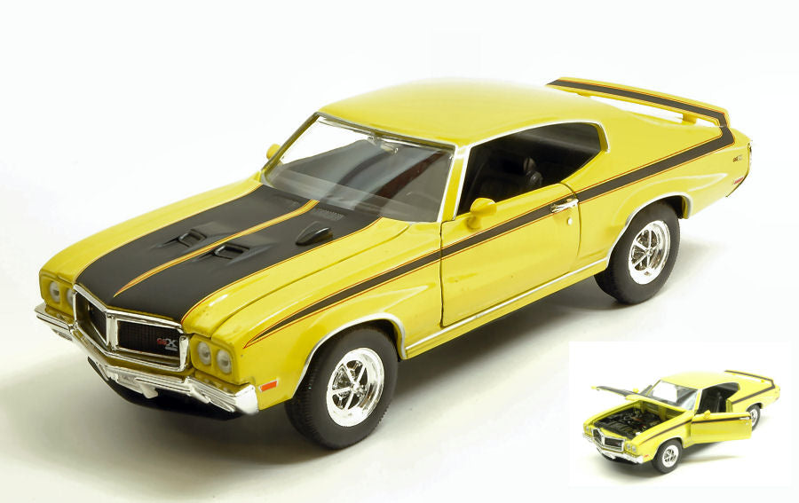 BUICK GSX 1970 YELLOW/BLACK 1:24 Scala 1:24 Welly