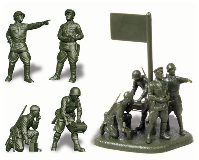 SOVIET HEADQUARTERS 1941-1943 KIT 1:72 Scala 1:72 Zvezda