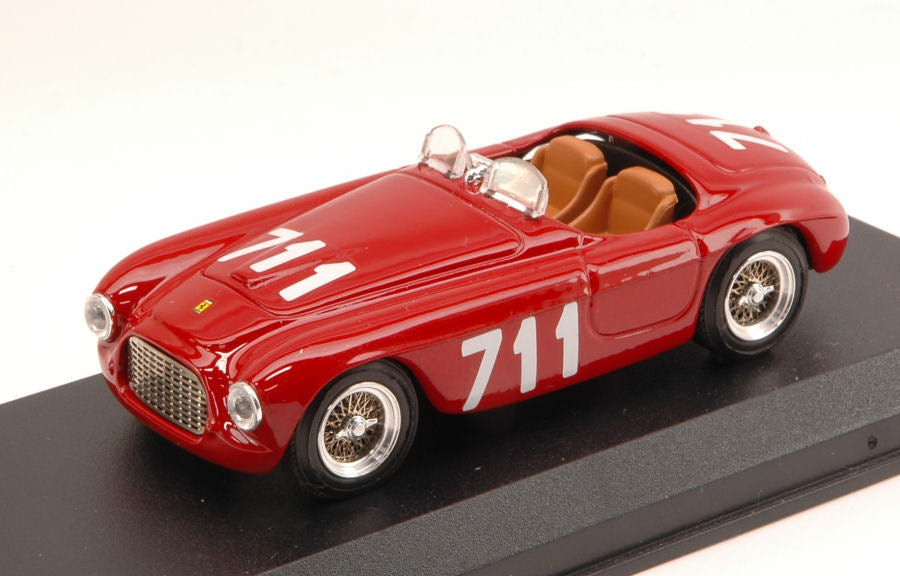 FERRARI 166 MM SPYDER N.711 4th MM 1950 BRACCO-MAGLIOLI 1:43 Scala 1:43 Art Model