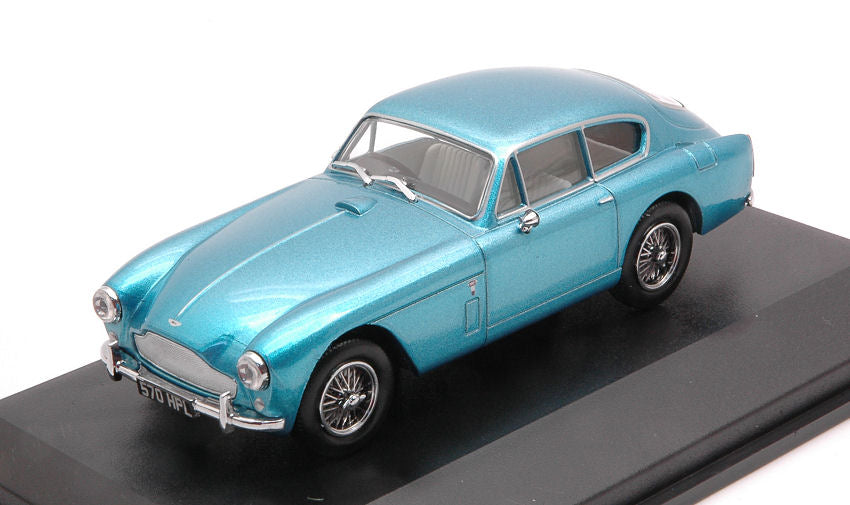 MODELLINO IN SCALA COMPATIBILE CON ASTON MARTIN DB2 MKIII SALOON METALLIC LIGHT BLUE 1:43 OXFORD OXF43AMDB2005