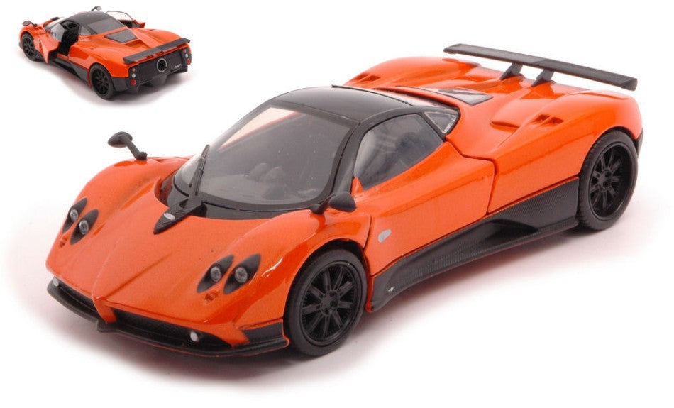 PAGANI ZONDA F 2009 ORANGE 1:24 Scala 1:24 MotorMax