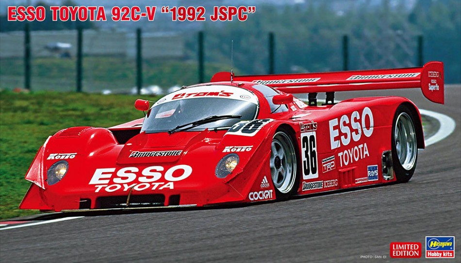 ESSO TOYOTA 92C-V JSPC.2 KIT 1:24 Scala 1:24 Hasegawa