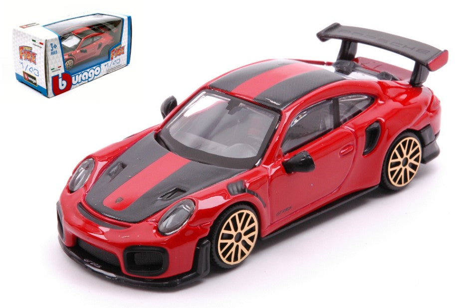 PORSCHE 911 GT2 RS RED 1:43 Scala 1:43 Burago