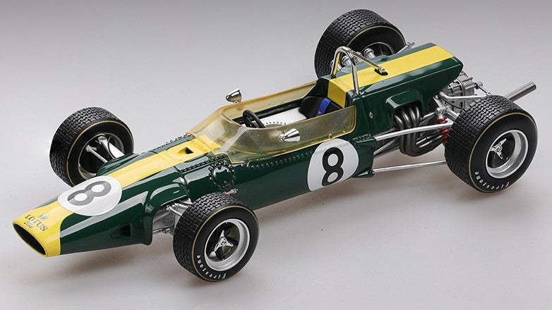 MODELLINO Tecnomodel LOTUS 48 F2 N.8 PAU GP 1967 G.HILL 1:18 MODEL SCALE TMD18179C 250506