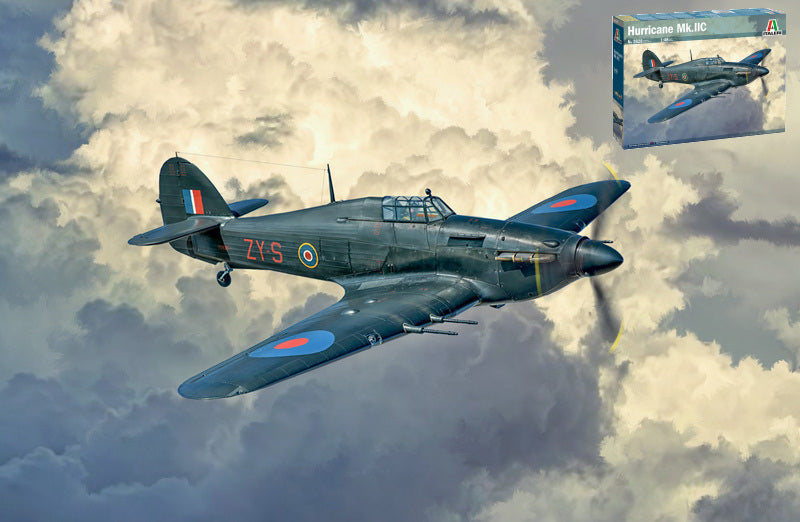KIT DA MONTARE SCALA COMPATIBILE CON HURRICANE Mk.II C KIT 1:48 ITALERI IT2828