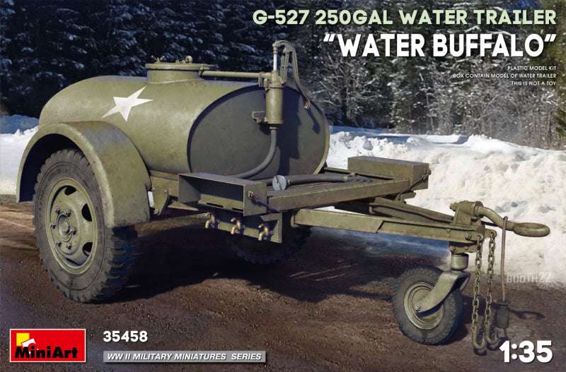KIT DA MONTARE COMPATIBILE CON G-527 250gal WATER TRAILER "WATER BUFFALO" KIT 1:35 MINIART MIN35458