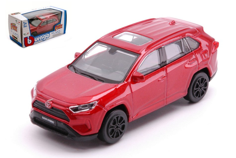 TOYOTA RAV 4 2022 RED METALLIC 1:43 Scala 1:43 Burago