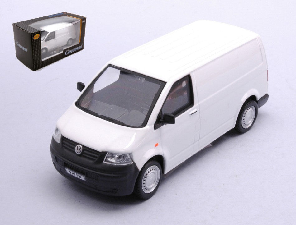 MODELLINO IN SCALA COMPATIBILE CON VW T5 FURGONE WHITE 1:43 CARARAMA CA462040