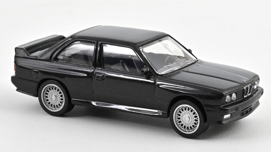 MODELLINO IN SCALA COMPATIBILE CON BMW M3 E30 1986 BLACK 1:43 REPROD. NOREV NV350009