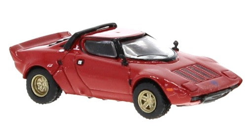 MODELLINO IN SCALA COMPATIBILE CON LANCIA STRATOS HF RED 1:87 BREKINA BRE29650