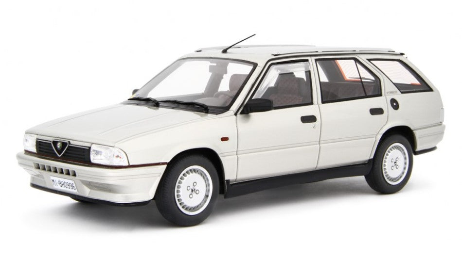 MODELLINO IN SCALA Laudo Racing COMPATIBILE CON ALFA 33 1.7 Q.V.SPORT WAGON 1988 SILVER 1:18 MODEL SCALE LM177B 241217