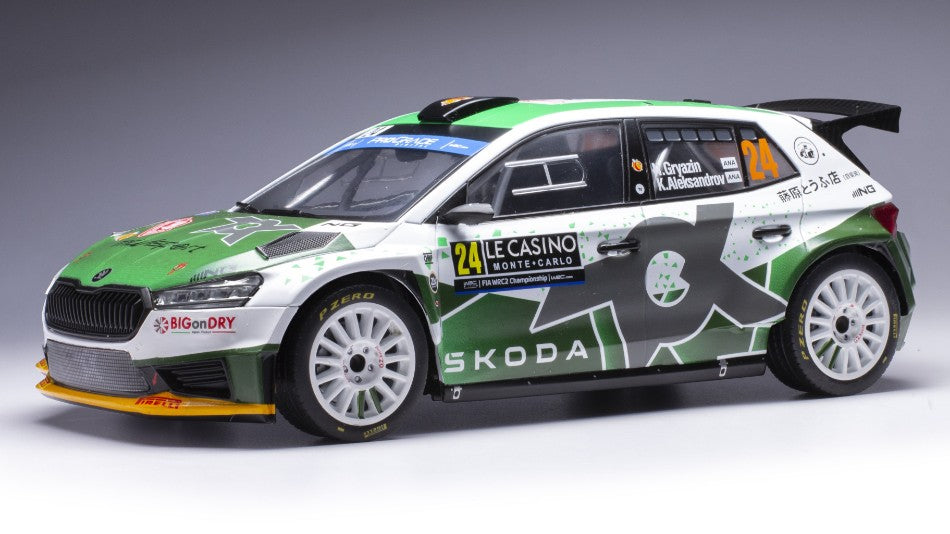 MODELLINO IN SCALA Ixo Model COMPATIBILE CON SKODA FABIA RALLY2 N.24 RALLY MONTE CARLO 2023 GRYAZIN-ALEKSANDROV1:18
MODEL SCALE 18RMC155B 241220