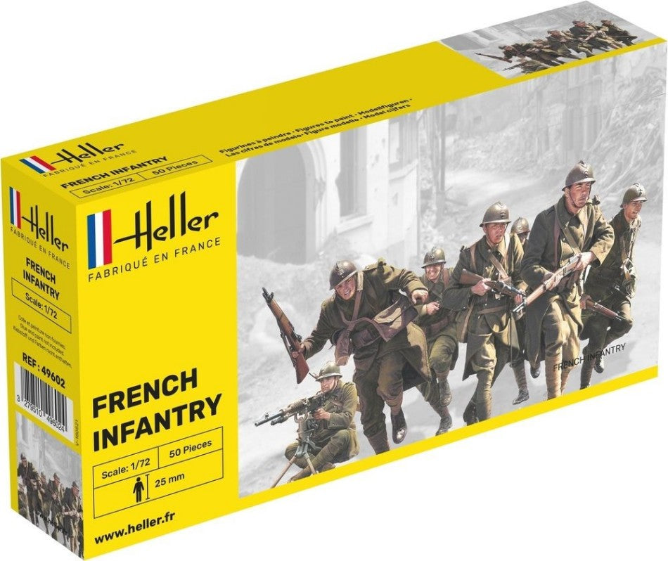 FRENCH INFANTRY KIT 1:72 Scala 1:72 Heller