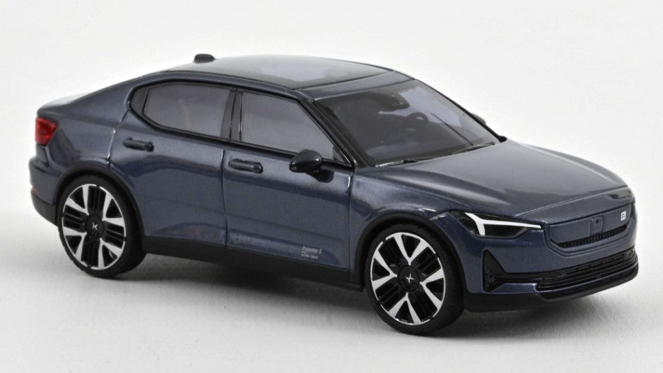 MODELLINO IN SCALA COMPATIBILE CON POLESTAR 2 2024 SNOW BLUE 1:43 NOREV NV872011