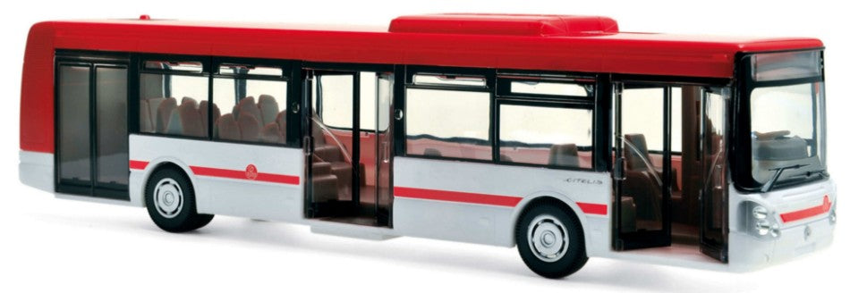 MODELLINO Norev BUS IRISBUS PLASTIGAM RED 1:43 MODEL SCALE NV431010R 250506