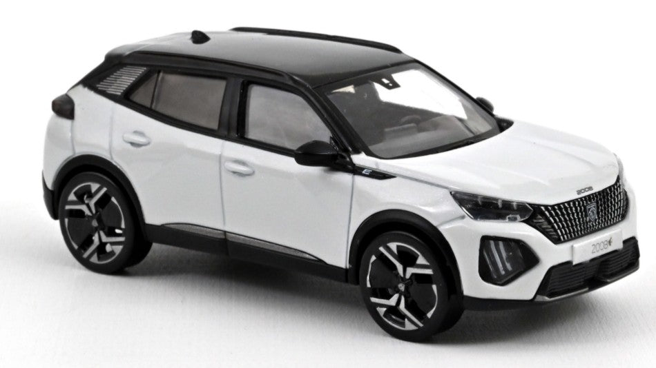 MODELLINO IN SCALA COMPATIBILE CON PEUGEOT 2008 GT 2024 OKENITE WHITE 1:43 NOREV NV472872