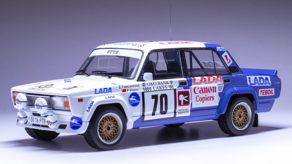 MODELLINO IN SCALA Ixo Model COMPATIBILE CON LADA 2105 VFTS N.70 1000 LAKES RALLY 1986
TUMALEVICIOUS-VIDEIKA 1:18
MODEL SCALE 18RMC181A 241217