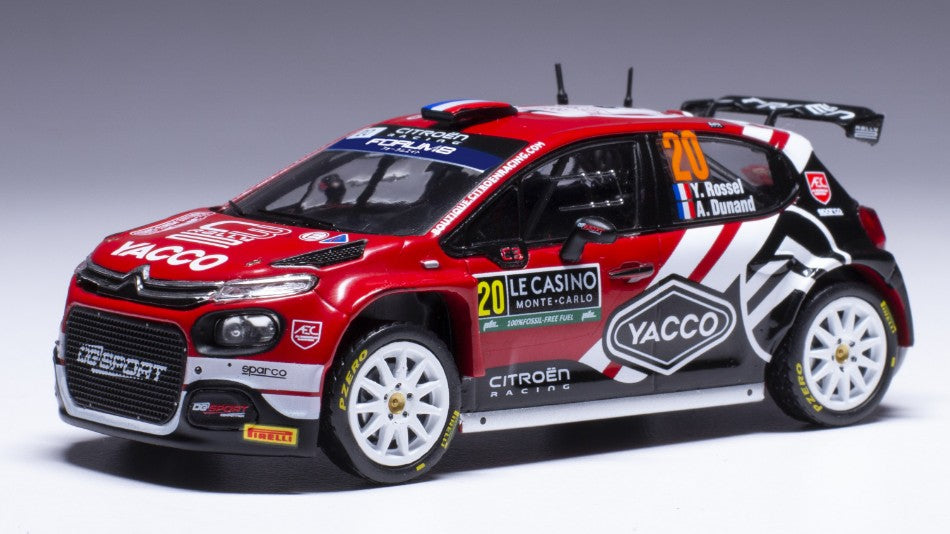 MODELLINO Ixo Model CITROEN C3 RALLY 2 N.20 RALLY MONTE CARLO 2024
ROSSEL-DUNAND 1:43 MODEL SCALE RAM916 250506