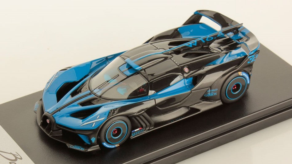 MODELLINO IN SCALA COMPATIBILE CON BUGATTI BOLIDE BLUE 1:43 LOOKSMART LS528