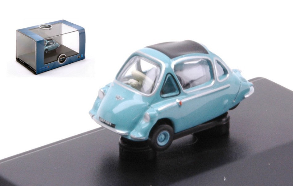 MODELLINO IN SCALA COMPATIBILE CON HEINKEL TROJAN ROMAN BLUE 1:76 OXFORD OXF76HE001