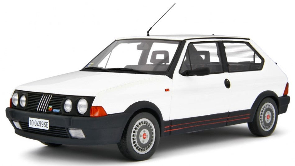 MODELLINO Laudo Racing FIAT RITMO 130 TC ABARTH 1985 WHITE 1:18 MODEL SCALE LM181B 250506