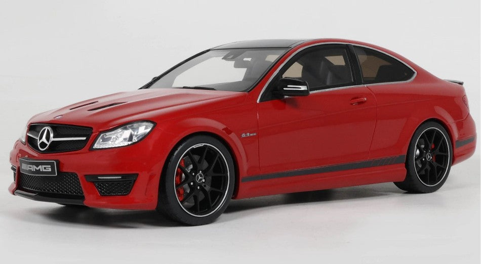 MODELLINO IN SCALA GT Spirit COMPATIBILE CON MERCEDES C63 AMG EDITION 507 2014 RED 1:18 MODEL SCALE GT920 241217