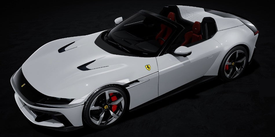 FERRARI 12 CILINDRI SPIDER BIANCO ARTICO 1:43 Scala 1:43 Looksmart