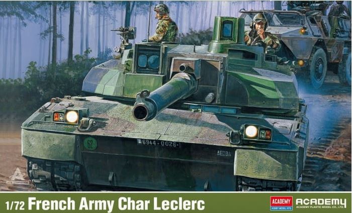 FRENCH ARMY CHAR LECLERC KIT 1:72 Scala 1:72 Academy