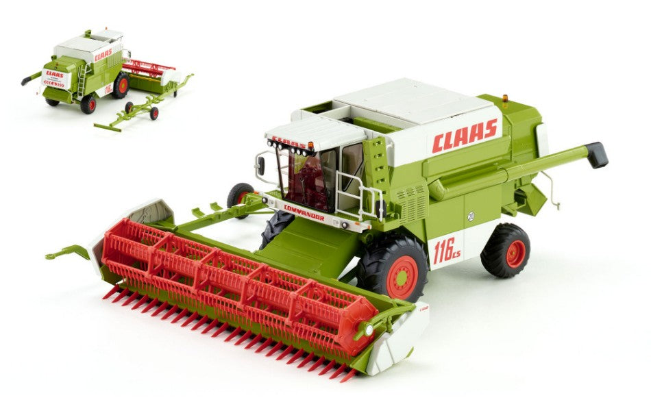 MODELLINO Wiking MIETITREBBIA FRUMENTO CLAAS COMBINE HARVESTER COMMANDOR 116 CS 1:32 MODEL SCALE WK17077834 250506
