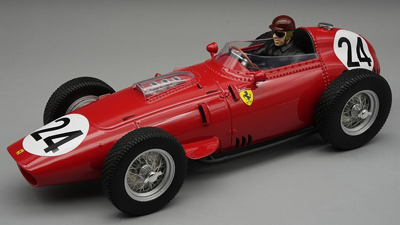 MODELLINO Tecnomodel FERRARI 246/256 DINO N.24 WINN.REIMS GP 1959 T.BROOKS W/DRIVER 1:18 MODEL SCALE TMD18325B 250506