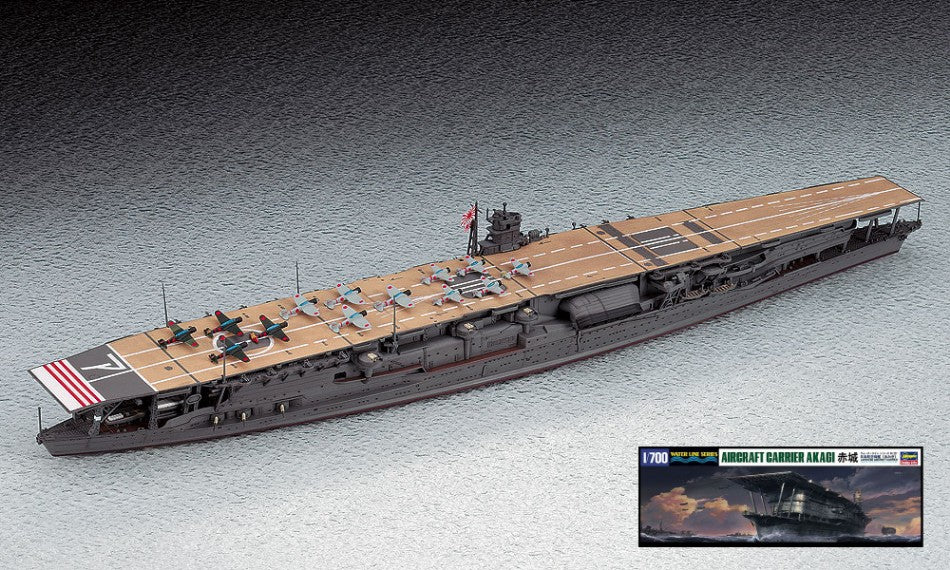 PORTAEREI IJN AKAGI KIT 1:700 Scale Varie Hasegawa