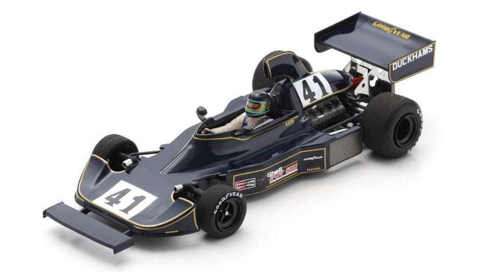 MODELLINO SCALA COMPATIBILE CON WILLIAMS FW04 N.41 INTERNATIONAL TROPHY 1976 BRIAN MCGUIRE 1:43 SPARK MODEL S7494