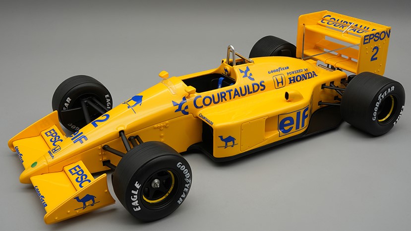 MODELLINO Tecnomodel LOTUS 100T N.2 HOCKENHEIM GP 1988 S.NAKAJIMA 1:18 MODEL SCALE TMD18349D 250506