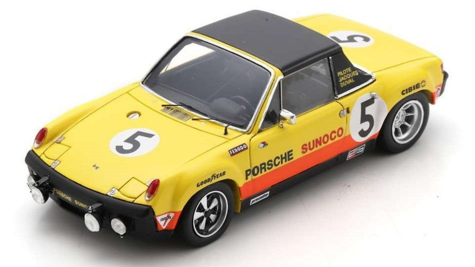 MODELLINO SCALA COMPATIBILE CON PORSCHE 914/6 N.5 7th 24 H DAYTONA 1971 DUVAL-NICHOLAS-BAILEY 1:43 SPARK MODEL US312