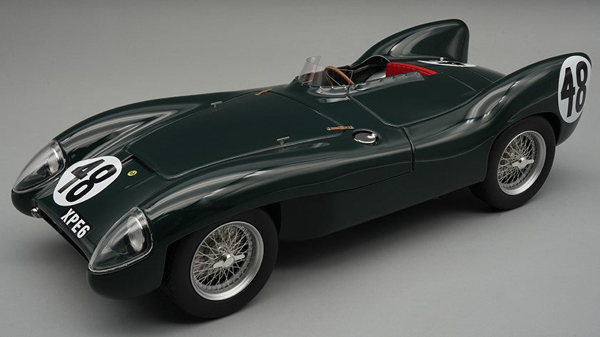 LOTUS MARK IX N.48 LE MANS 1955 C.CHAPMAN-R.FLOCKART 1:18 Scala 1:18 Tecnomodel