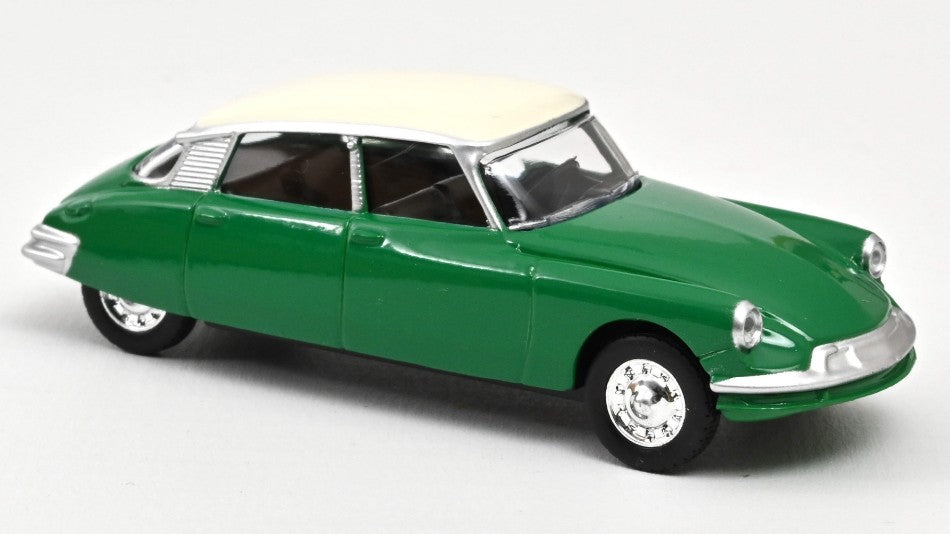 CITROEN DS 19 1958 GREEN & WHITE ROOF 1:58 Scale Varie Norev
