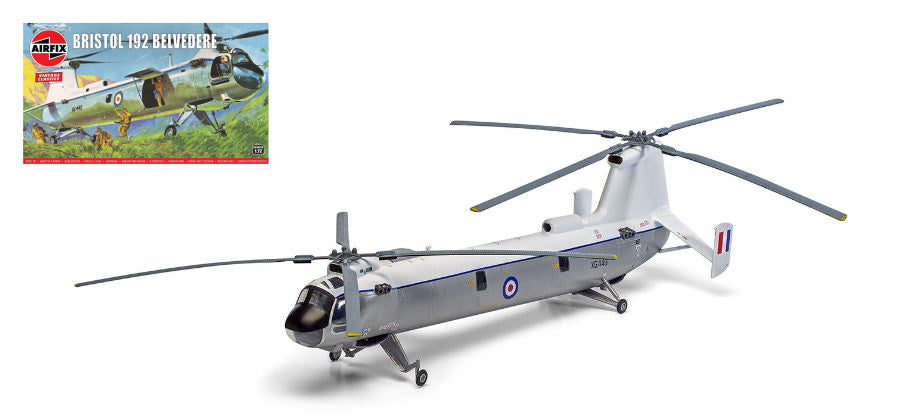 MODELLINO Airfix BRISTOL 192 BELVEDERE KIT 1:72 MODEL SCALE A03002V 250506