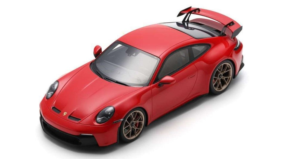 MODELLINO SCALA COMPATIBILE CON PORSCHE 911 GT3 (TYPE 992) 2022 GUARD RED 1:18 SCHUCO SH450052600
