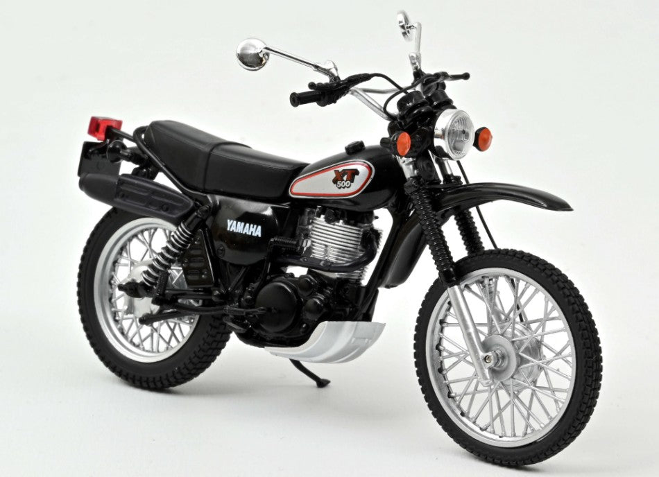 MODELLINO Norev YAMAHA XT500 1988 BLACK/SILVER 1:18 MODEL SCALE NV182045 250506